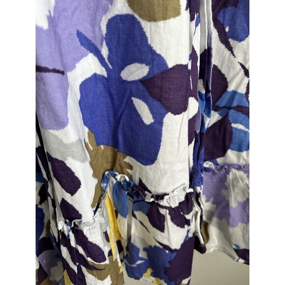 American Eagle Outfitters Dress Women’s Size 12 Floral Adjustable Strap Floral - Picture 6 of 6